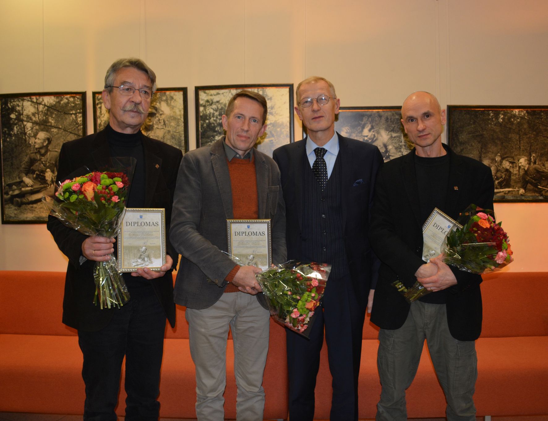 Adolfo Ramanausko&ndash;Vanago Premijos įteikimo Renginys Meras Su Laureatais