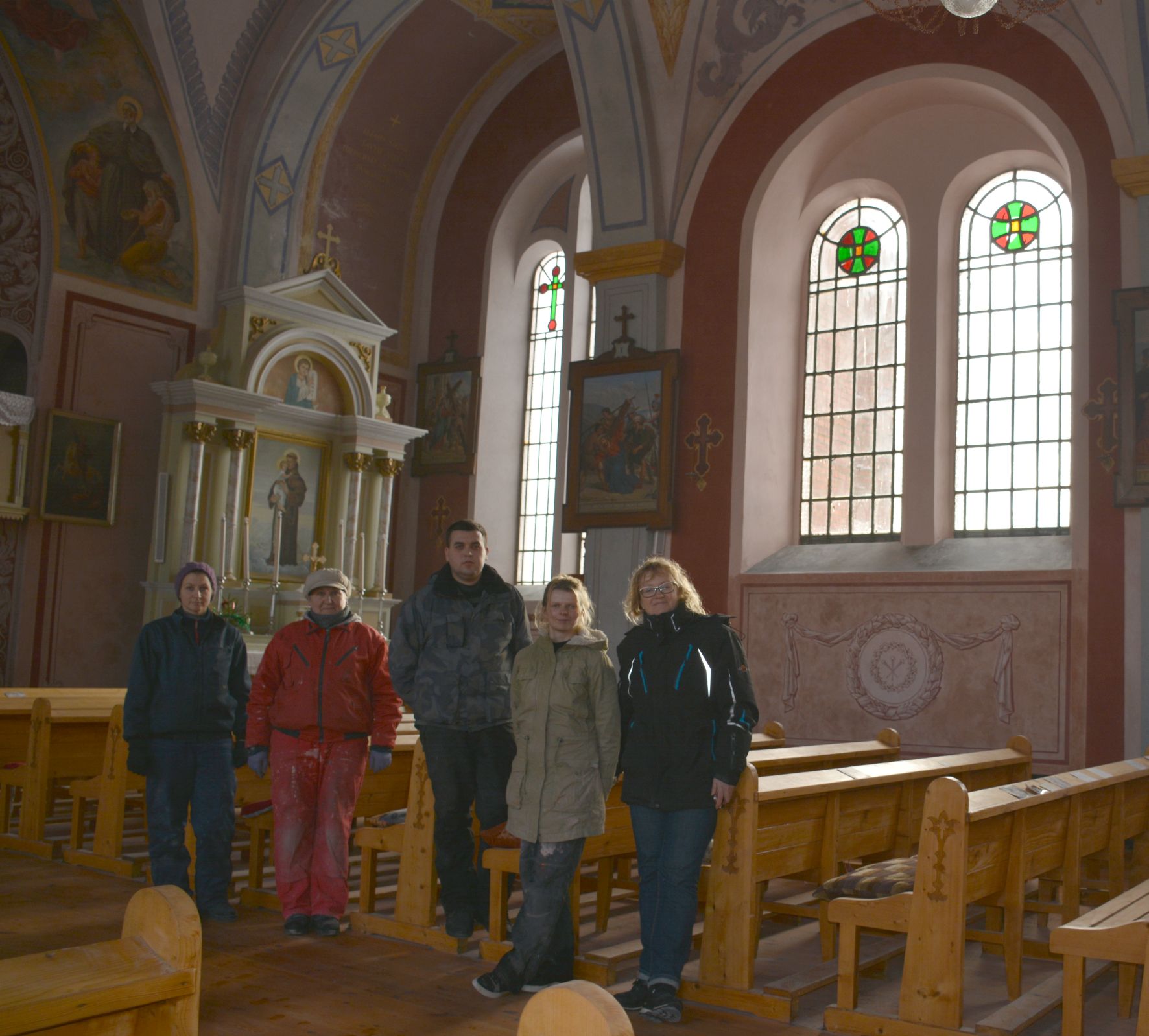 Perlojos Bažnyčios Restauratoriai