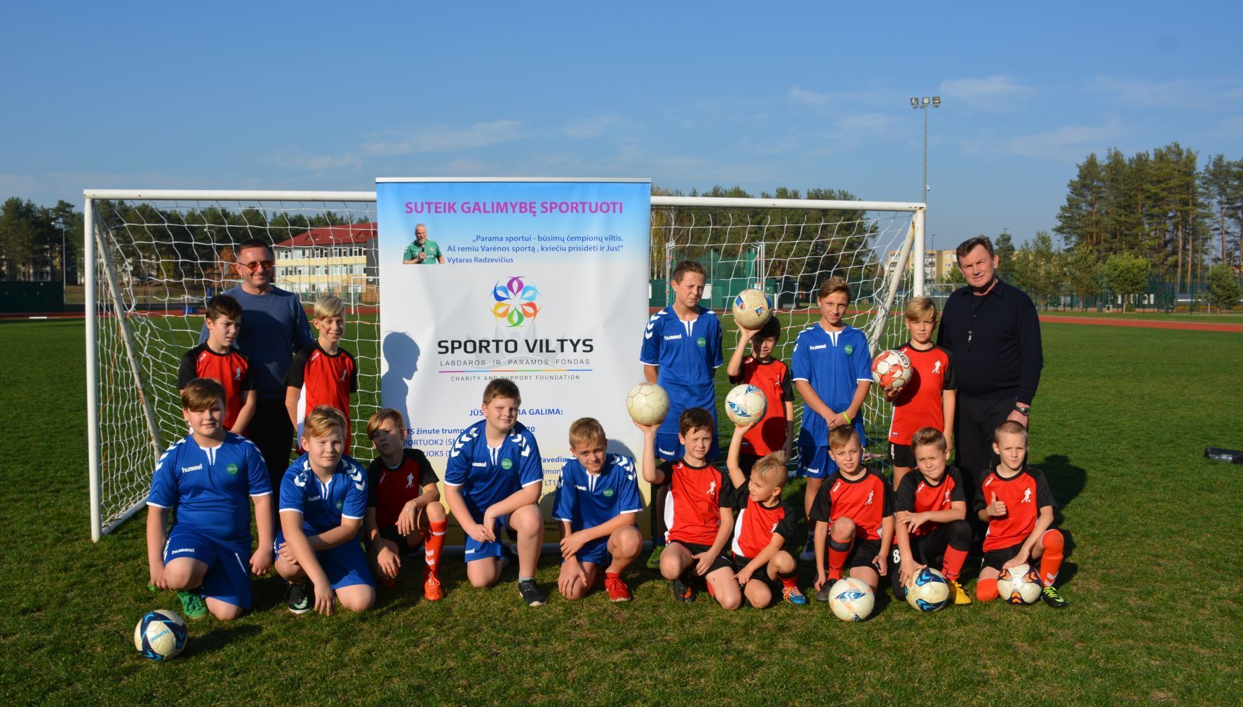 Projekto „Suteik Galimybę Sportuoti“ Veikla
