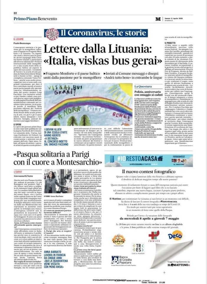 Laikra&scaron;tis &bdquo;Il Mattino&ldquo;