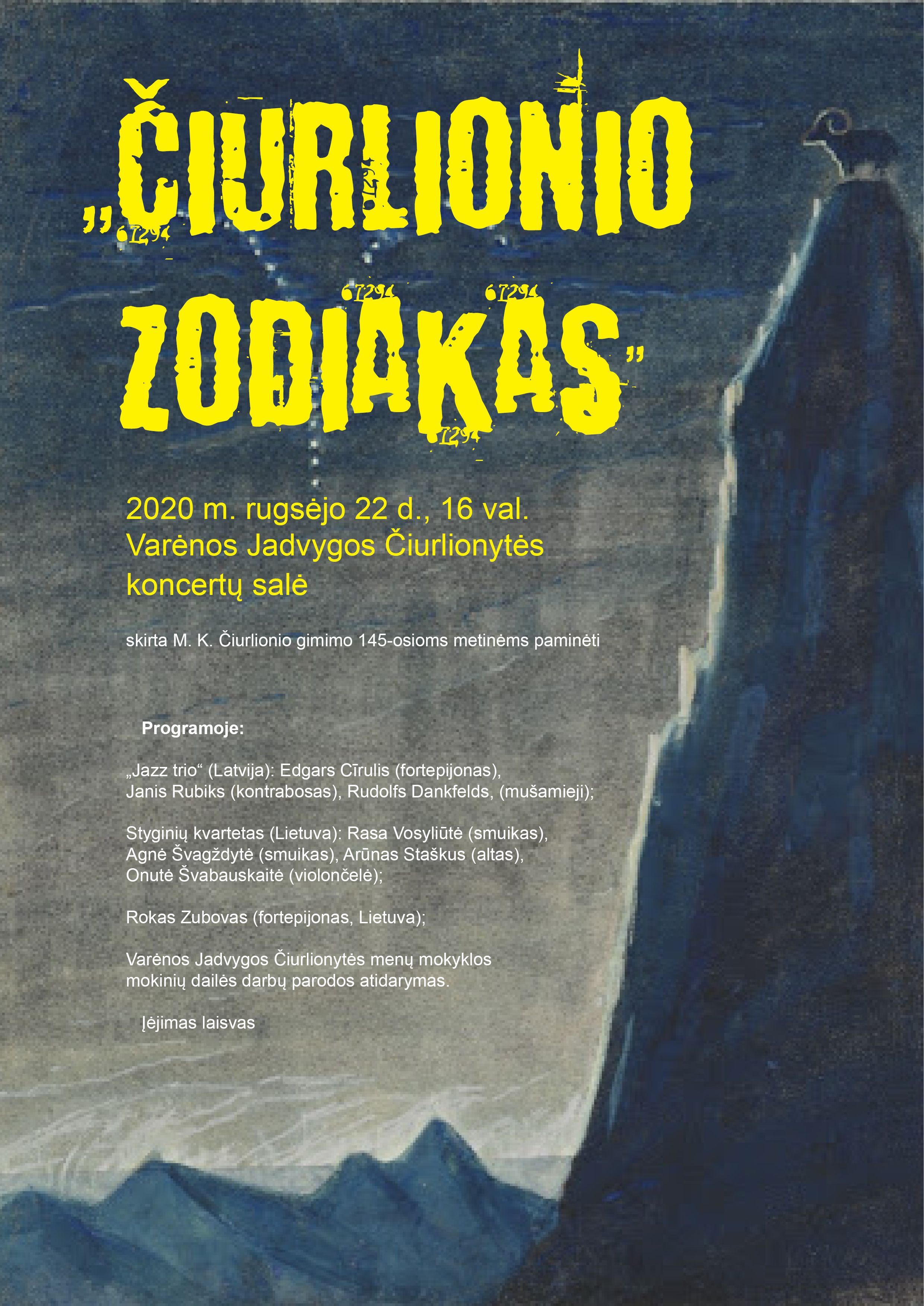 Čiurlionio Zodiakas A4 2