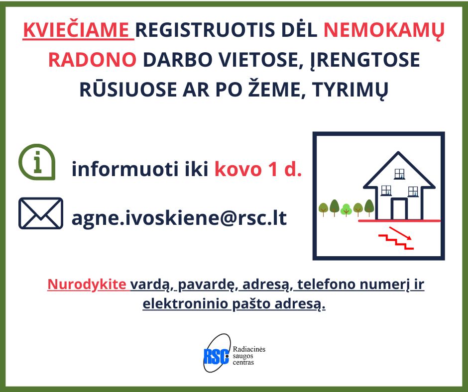 RSC 01 28 Kvietimas Registruotis Nemokamam Radono Tyrimui 002