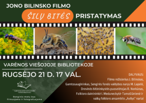 &Scaron;ilų Bitės Skelbimas
