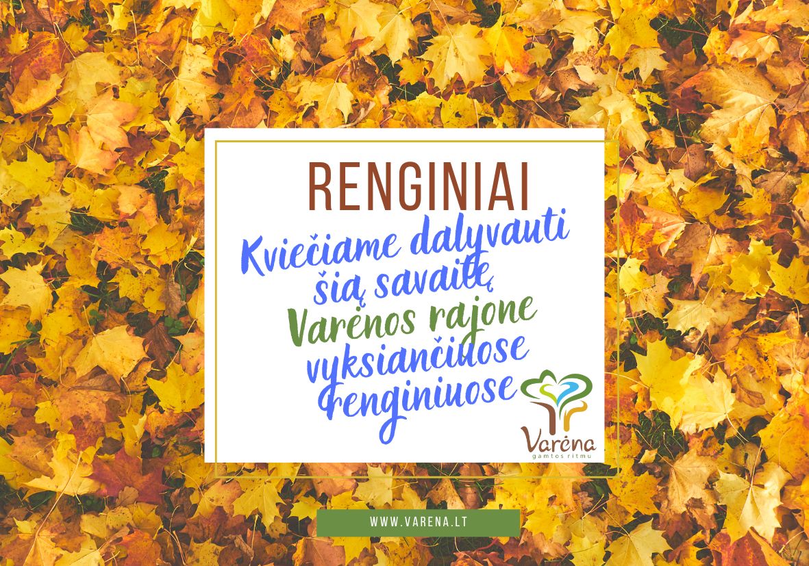 Renginiai Ruduo