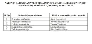 Varenos Seniunaiciai