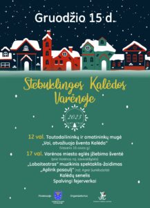 Kaledos 2023 Vkc Varena Plakatas