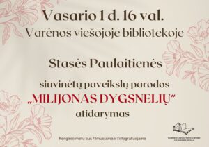 Stasės Paulaitienės Paroda