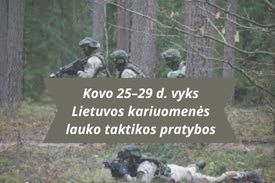 Kovo 2Lietuvos Kariuomenės Lauko Taktikos Pratybos