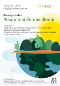 Kibysiai Pasauline Zemes Diena 2024
