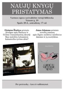 &Scaron;urkaus Knygos Pristatymas