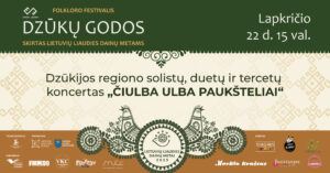 DZUKU GODOS Pasidainavimai