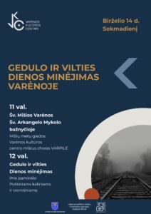 Gedulo Ir Vilties Dienos Minejimas