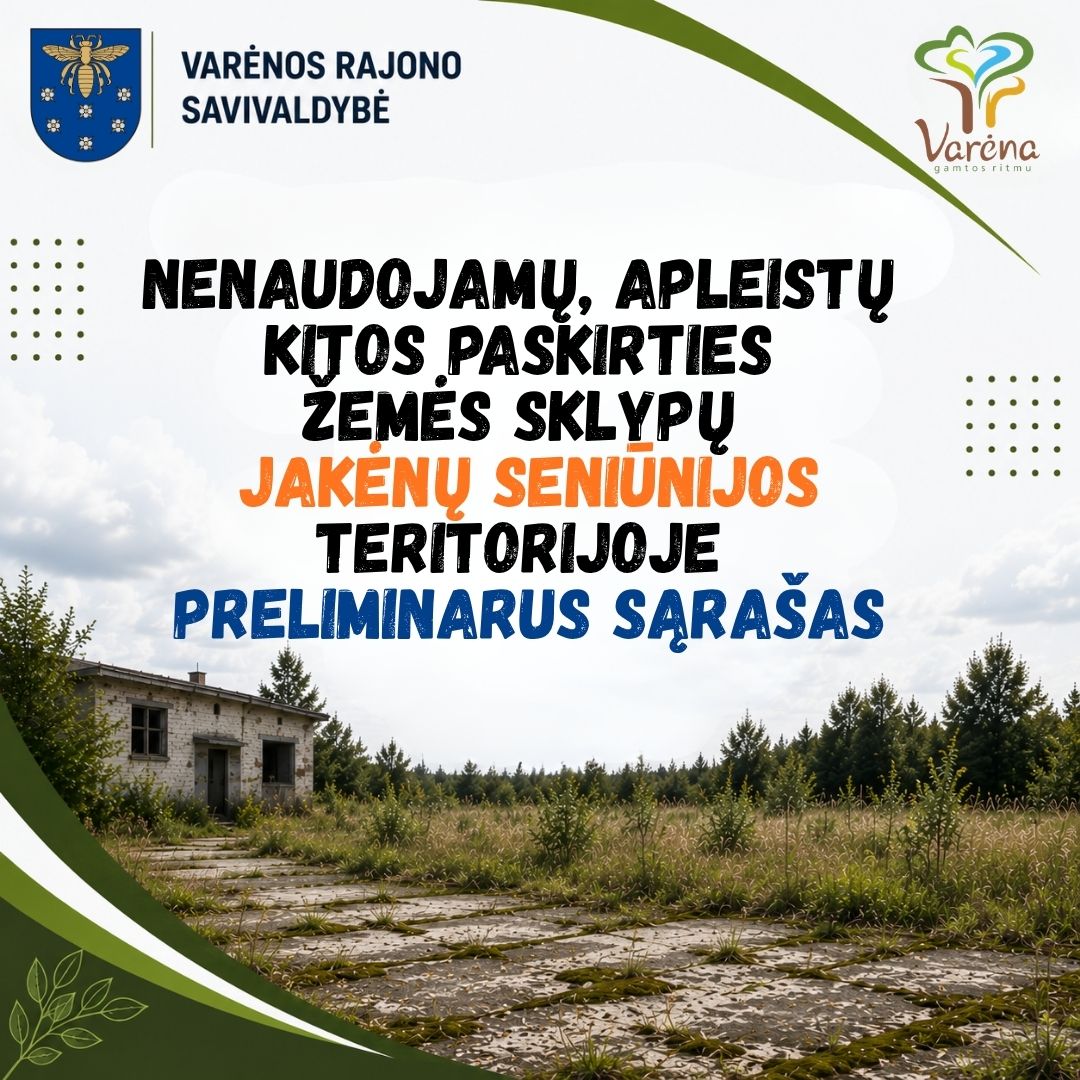 Nenaudojamu Apleistu Kitos Paskirties Zemes Sklypu Valkininku Seniunijos Teritorijoje Preliminarus Sarasas 4 1