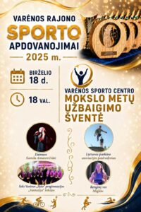 Sportininku Apdovanojimai Ir Varenos Sporto Centro Mokslo Metu Uzbaigimo Svente