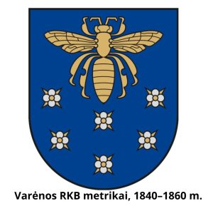 Varenos RKB Metrikai 1840&ndash;1860 M