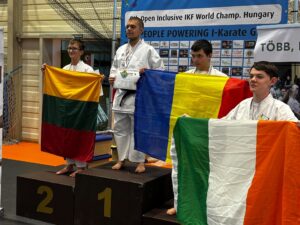 Gabrielius Taraskevicius Kumite Budapestas