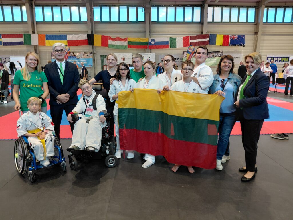 Lietuvos Para Karate Komanda 2026 Budapestas